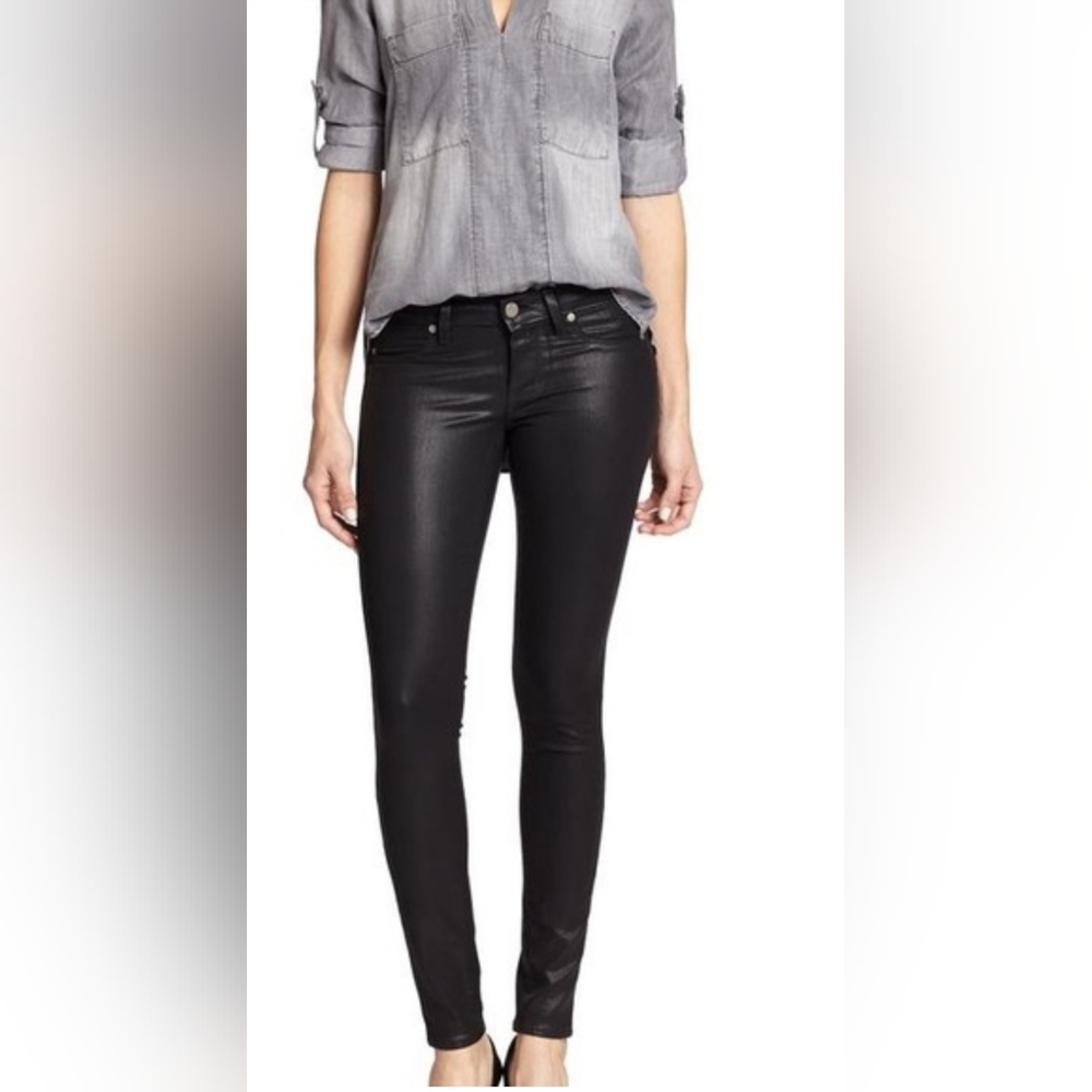 (1770) PAIGE Coated Verdugo Ankle, Size 27